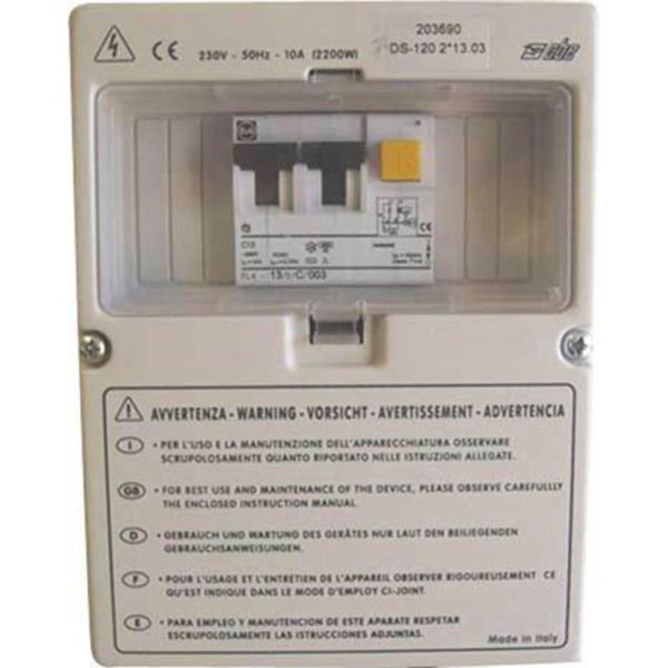 Mains Consumer Unit- CBE DS123 UK 240V Distribution