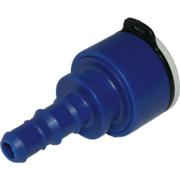 Adapter to connect 12mm Push Fit JG Hose to 12mm Flexi Hose