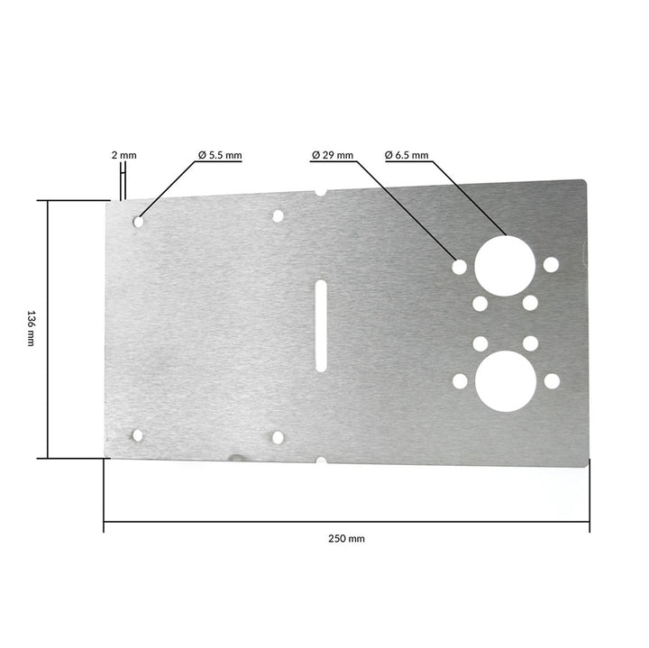 Autoterm Stainless Steel Mounting Bracket - Durable & Flexible - Connacht Camper Parts