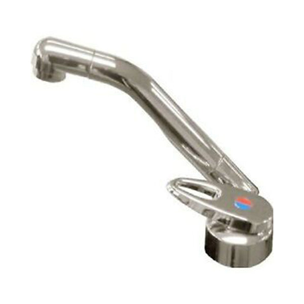 Reich Samba Chrome Dual Tap with Flexi Hose - Versatile Water Control - Connacht Camper Parts