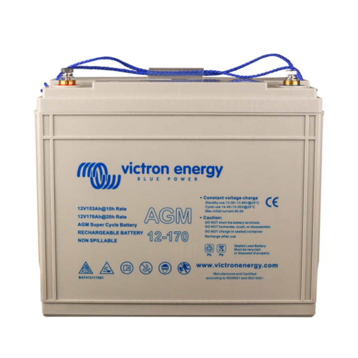 Victron 12V 170Ah AGM Super Cycle Battery (M8) - Connacht Camper Parts