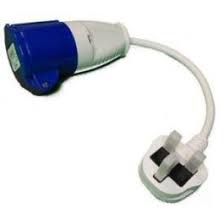 3 Pin UK/Eire To Camper/Caravan Adapter