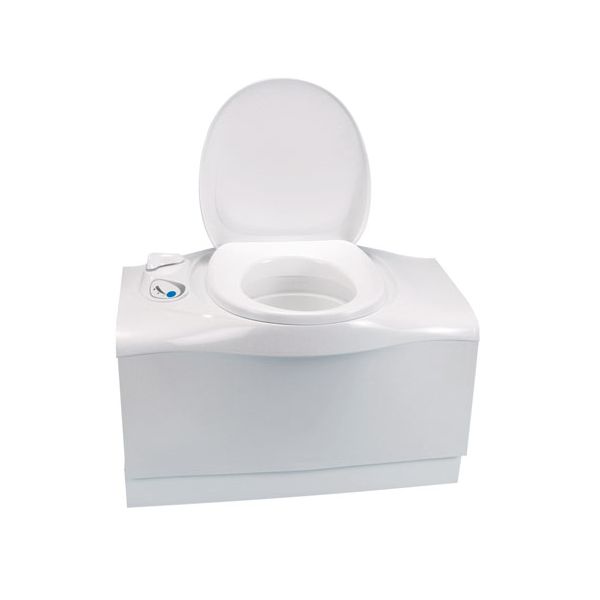 403L Bench Toilet Left Hand- Thetford OEM (No Exterior Door )