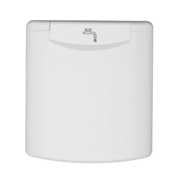 Water Filler with Magnetic Flap White