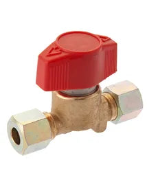 Cavagna SecureLock Caravan Gas Isolation Valve - 8mm Compression